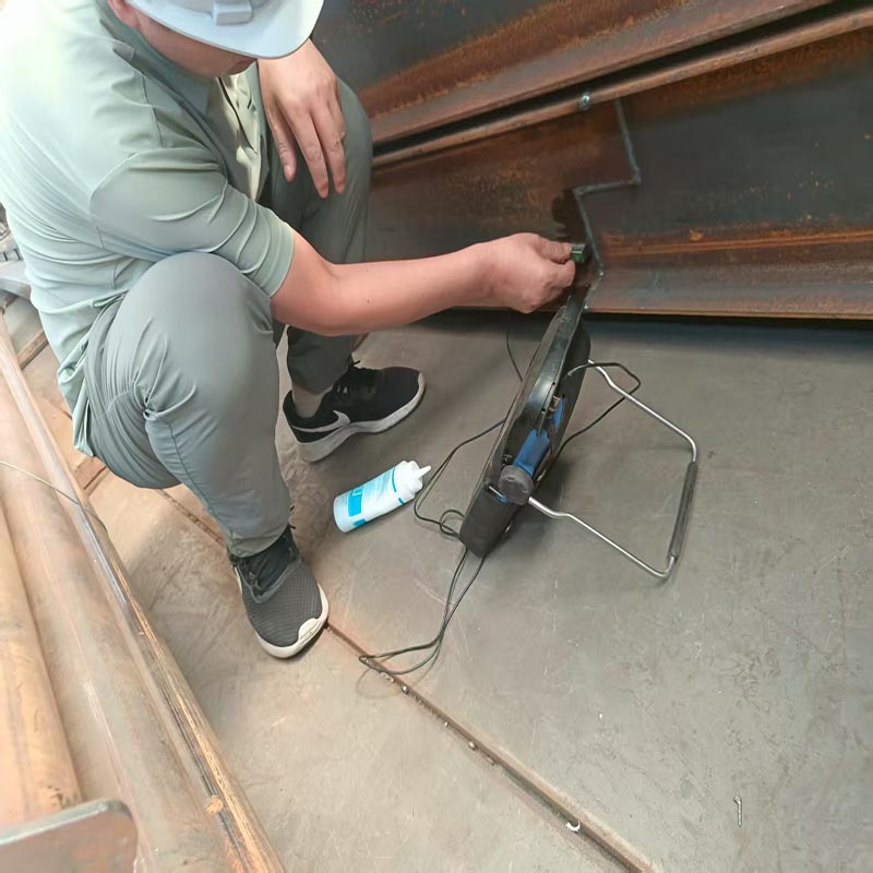 లివీయువాన్ స్టీల్ స్ట్రక్చర్ థాయ్‌లాండ్‌కు ఎగుమతి చేసిన ఉక్కు నిర్మాణం గిడ్డంగుల అల్ట్రాసోనిక్ పరీక్షను విజయవంతంగా పూర్తి చేస్తుంది