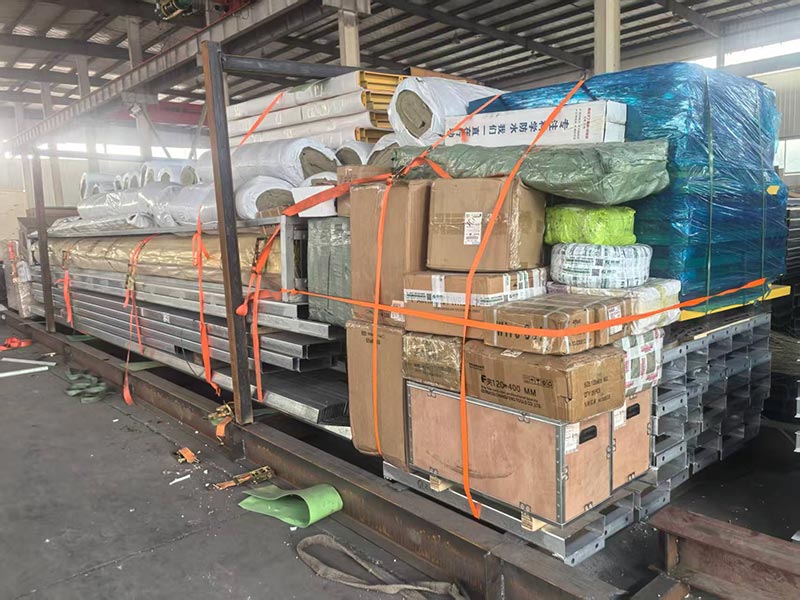 మయోట్ కస్టమైజ్డ్ స్టీల్ స్ట్రక్చర్ షిప్‌మెంట్ న్యూస్